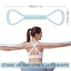 Silicone Resistance Bands Set Non-Slip Medium Tension Stretch Straps for Fitness Yoga Strength Training Home & Outdoor Exercise Equipment