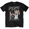 Men's Eminem My Name is Homage Slim Fit T-shirt Large Black