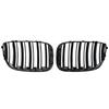 For BMW X5 E53 2004-2006 Front Hood Kidney Bumper Racing Grille Mesh Double Slat Style Grill Car Replacement Accessories Black