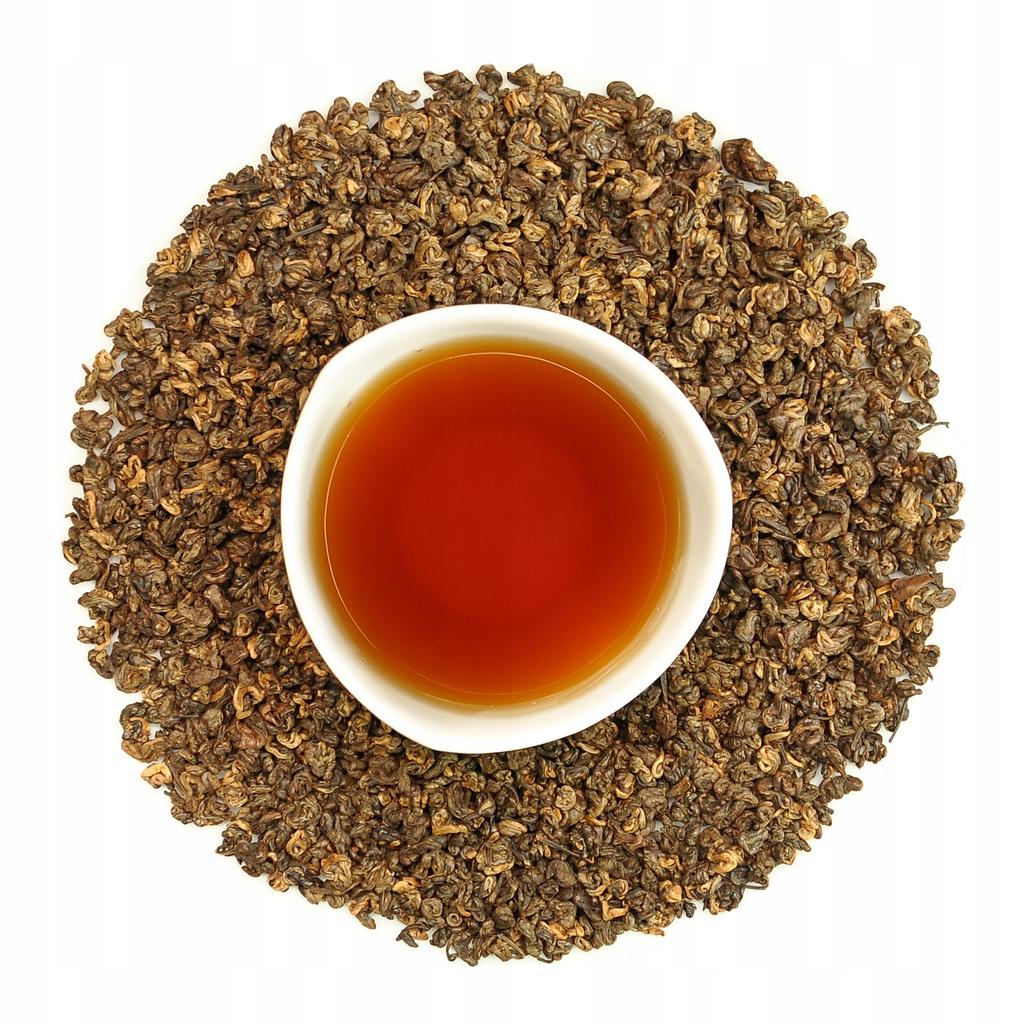 Černý čaj Golden Snail Jin Luo - 100g