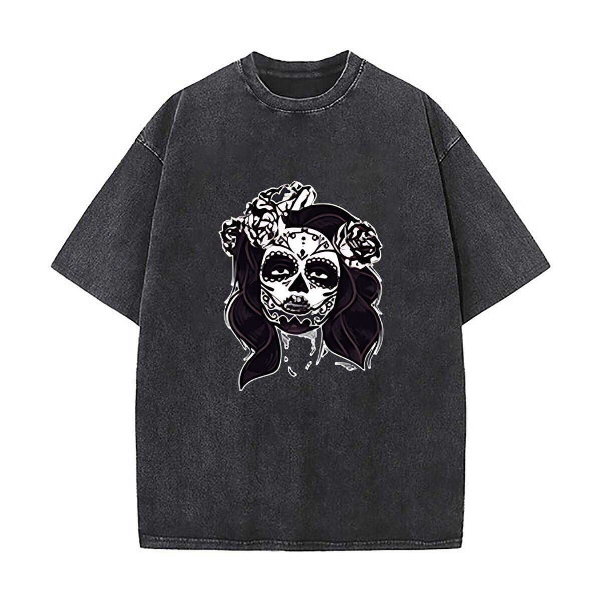 

Donna Fashionable design Oversized Short Sleeve Loose Streetwear Short Sleeve Tops Tee S
