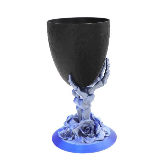 Halloween Skeleton Candy Bowl Rose Skull Hand Dish Holder Gothic Home Decoration for Home Bar Office Desktop Decor