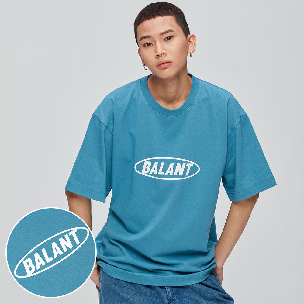 Valant Original Stamp Logo Basic T-Shirt - Sky Blue Blue/(M) Medium
