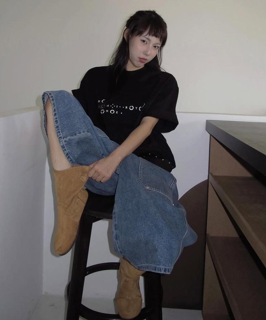 DTHIRTYONE (Woman) Carpenter Denim Bermuda Pants (Bleach Blue)