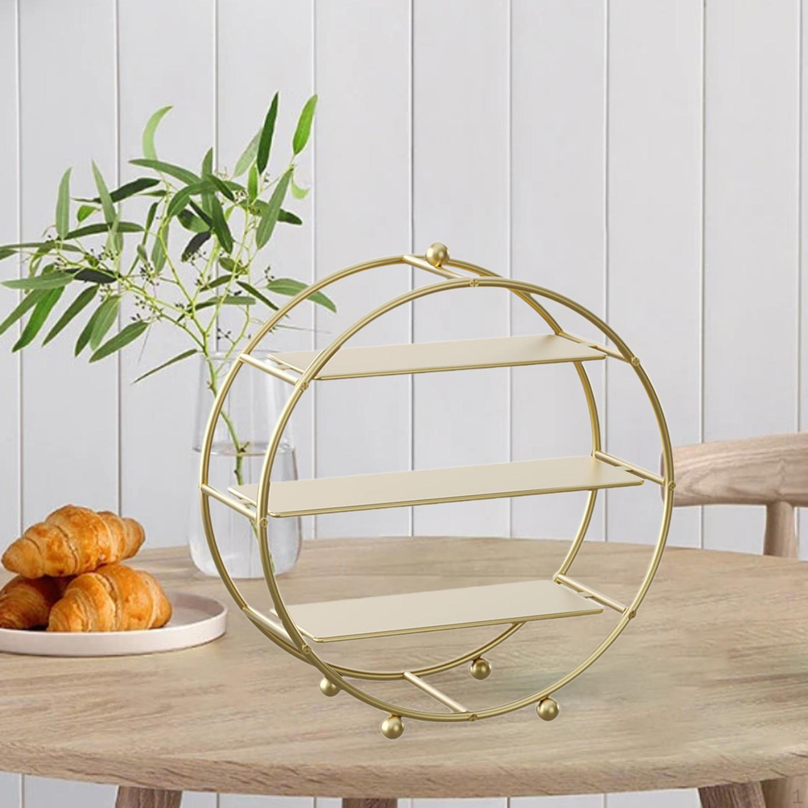 

3-х уровневая подставка для кексов, держатель для торта, десерта для вечеринки, свадьбы, торжества золотой