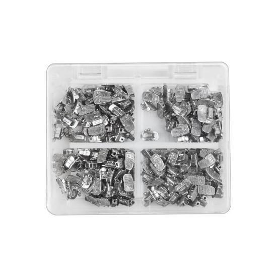 Transform Your Smile with Dental Buccal Tubes -  Bondable Single Tube 200pcs First  Roth 022 Monoblock Base for Perfect Alignment