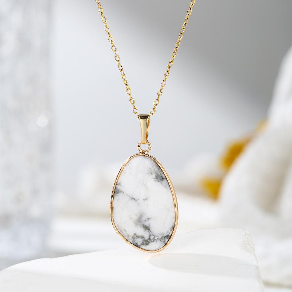 1 Stück Naturstein Unregelmäßiger Anhänger Halskette Rosa Kristall Amethyst Tigerauge Halskette Anhänger für Damen Paar Schmuck Geschenk