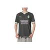 Puma Running Fitness Training Color Block T-Shirt Men Tops Charcoal-Black 77503103