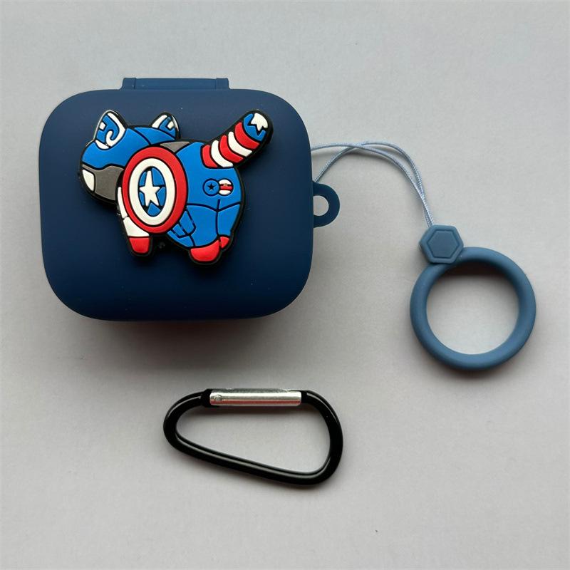 Compatible with Realme Buds Air8 wireless Bluetooth earphone protective case and trendy cartoon 1 pro soft shell