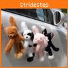 Rabbit Cat Cute Bear Magnetic Cartoon Plush Kid Toy For Desktop Decoration