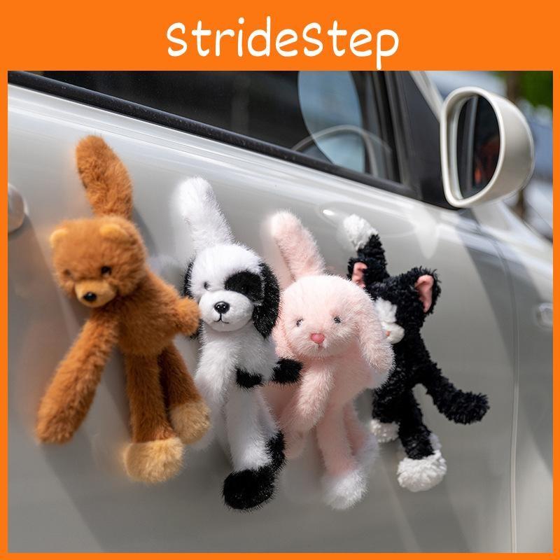 Rabbit Cat Cute Bear Magnetic Cartoon Plush Kid Toy For Desktop Decoration