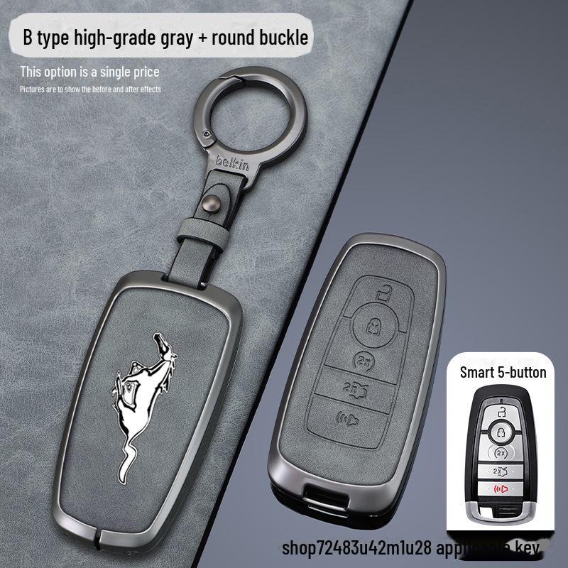 Kryt na klíč 2024 Mustang Mach-E Electric Horse: Špičková skořepinová přezka pro Ford Mustang.