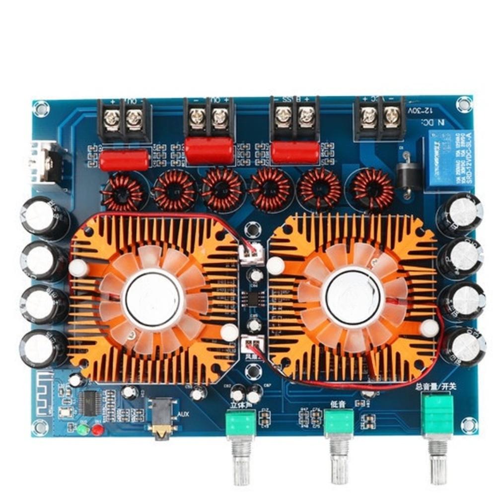 1pc 2.1 Channel Wireless Audio Board 160W 160W 220W Subwoofer Home Audio Accessories Easy Installation
