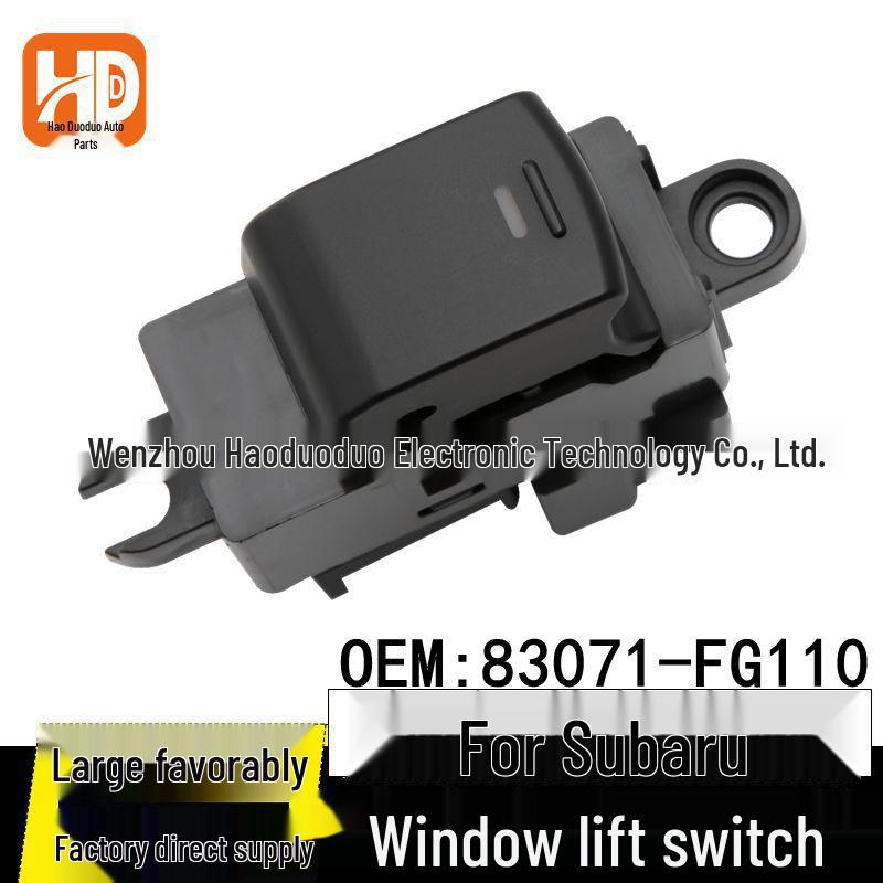 Compatible with Subaru 83071-FG110 Power Window Switch Button