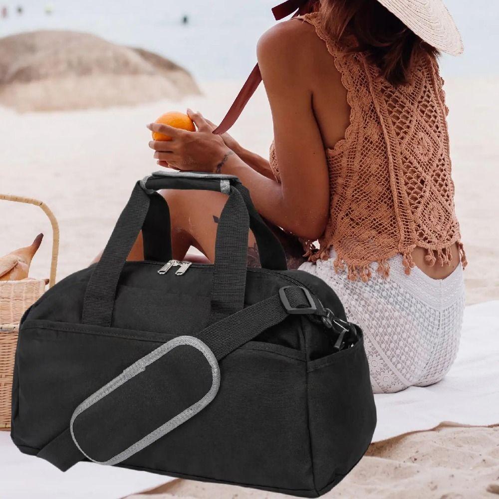 Large Capacity Sports Gym Bag Adjustable Shoulder Strap Travel  Duffel Bag Fitness Tote  Gym Use