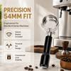 Black Double Flow Portafilter Handle Coffee Filter for Breville 870 880 Espresso Machine