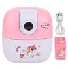 Instant Print Camera 24MP 180 Degree Rotation Lens 1080P Video Selfie Digital Camera with Music