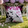 Singer B-Bad G-Gyal Cushion Cover Home & Car Dual-Scene Pillow Cover: Reversible for Premium Comfort