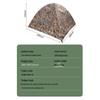 Anjiuxing Automatic Quick-Open Camouflage Tent