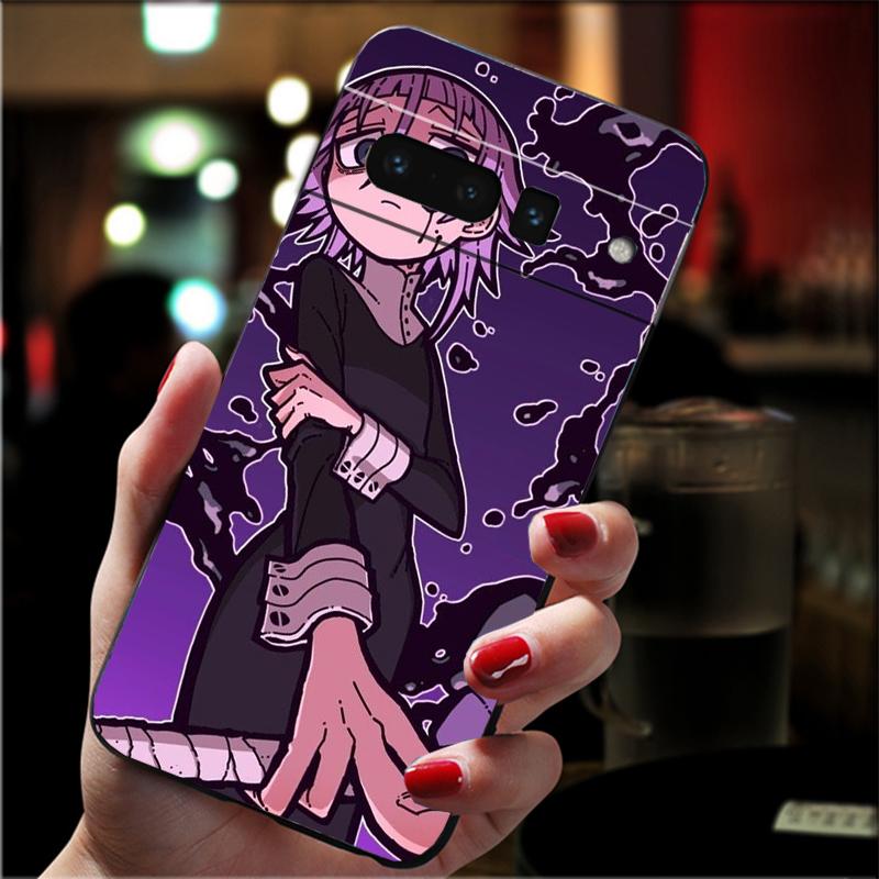 For Google Pixel 10 9 Pro XL Silicone Phone Soft Case For Google Pixel 9A 8A 7A 6A 5 Soul Eater Crona Cover Shell