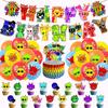 Rhythm Box-themed Birthday Balloons for Children's Party Decorations