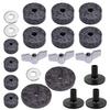 21-Piece Drum Set Accessories Drum Set Felt Pads Set Felt Anti-Slip Drum Set Set