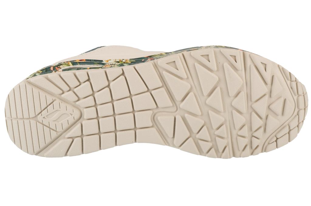 Skechers Uno - Majestic Garden, Womens Beige Sneakers