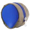 1 Pcs New Fly Fishing Storage Zippered Reel Pouch Sponge Cover Protective Bag Case