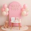 Double-sided Milk Silk Solid Color Arch Background Cloth Birthday Party Decoration Arch Stand Cover Wedding Baby Shower Supplies