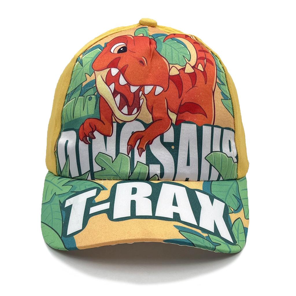 Dinosaur Cartoon Kids Baseball Cap With Sun Protection For Summer Play And Outdoor Activities