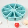 9 Cavity Cake Mold 9 Cavity Silicone Cake Mold Portion Pan Easy Release Kitchen Cooking Gadget Triangle Pizza Mould