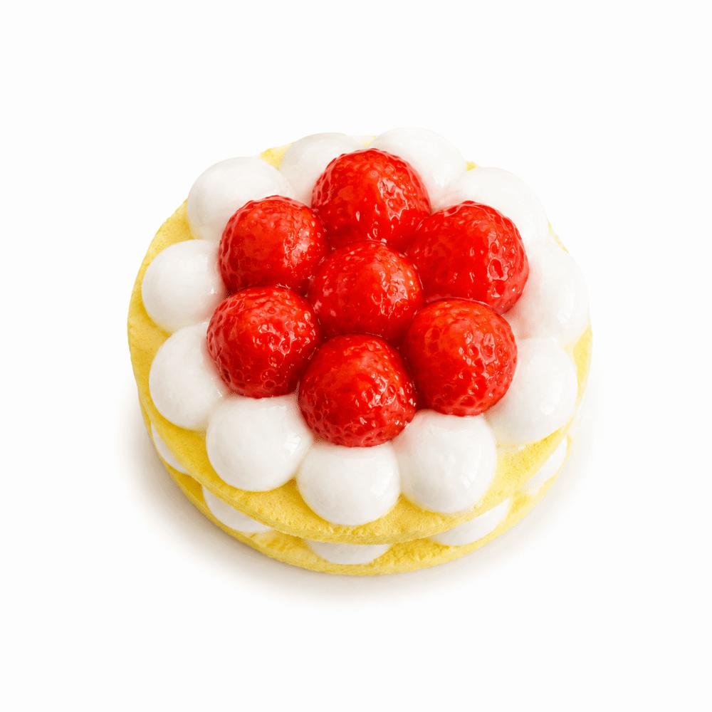 Pu Material Squeeze Stress Toy Slow Rebound Simulation Strawberry Slow Rising Toy Cake Cream Blaster Burger Shape