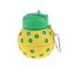 Fold Silicone Water Bottle Outdoor Basketball Football Tennis Golf Baseball Pickleball Leakproof Portable Kids Water Bottle