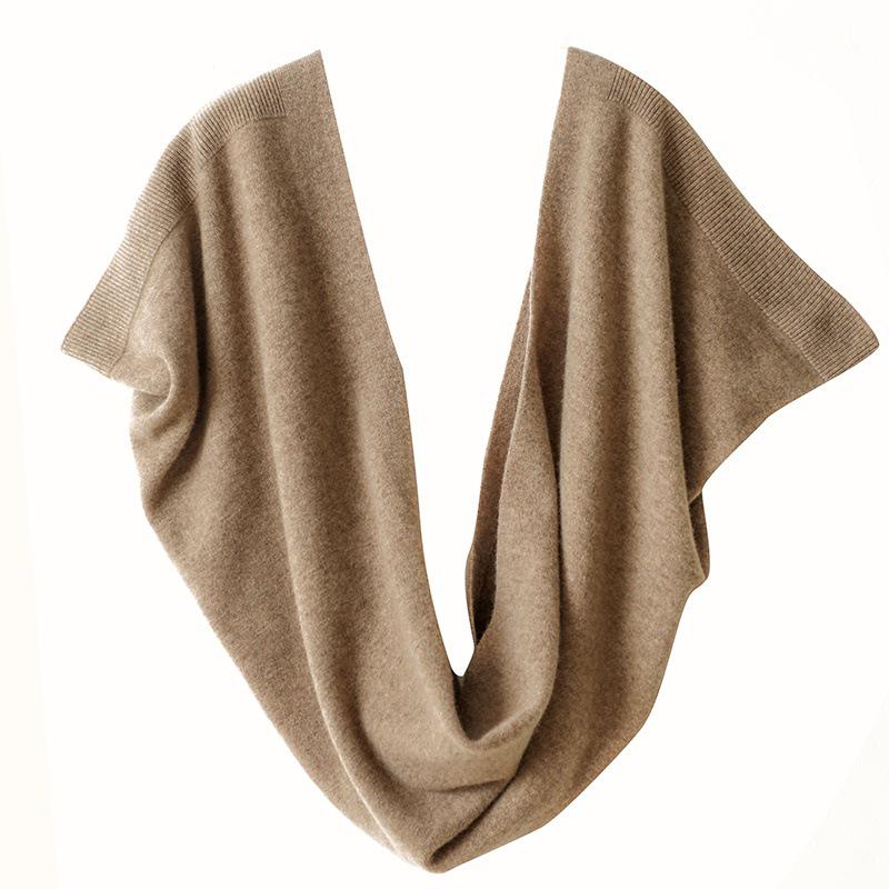 Women's Spring/Autumn Wool Knit Cardigan Cloak Sweater Shawl