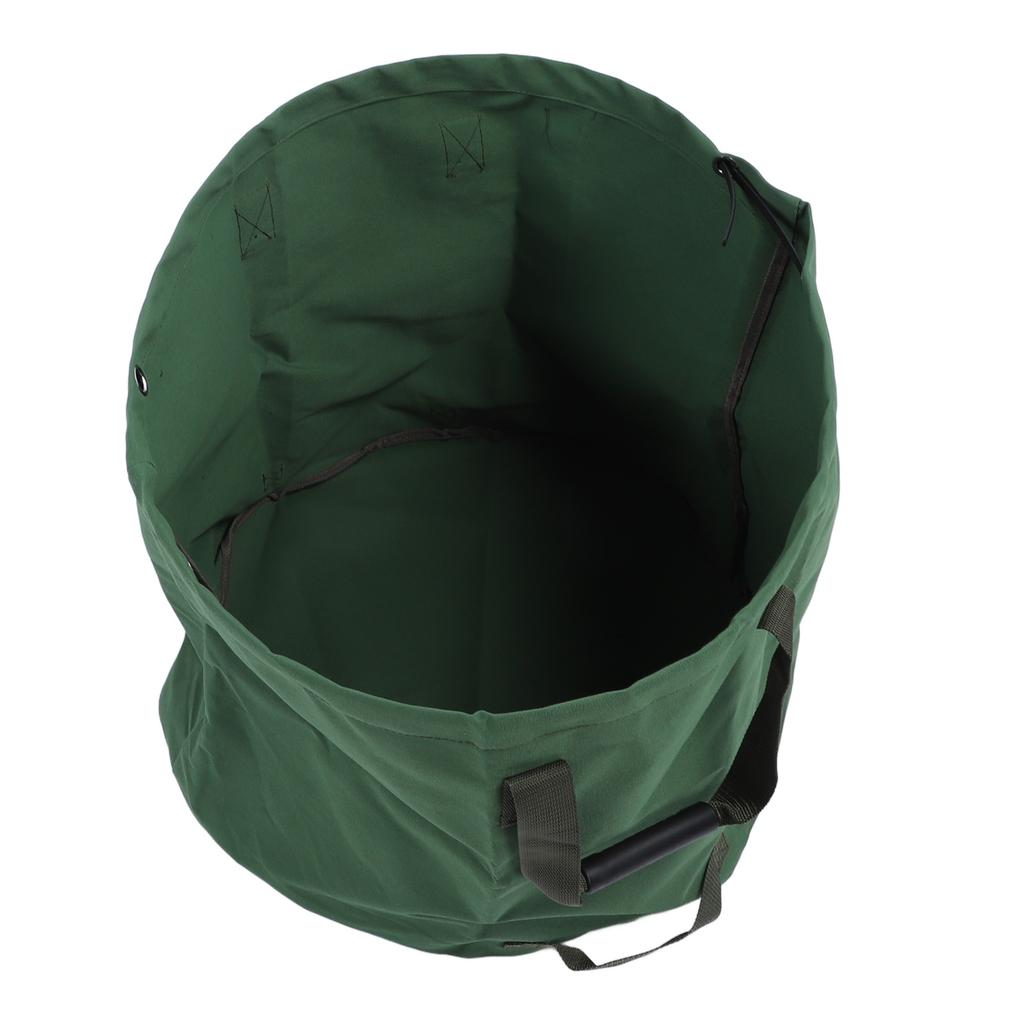 Garden Waste Bag Reusable Large Capacity Foldable Waterproof Dust Proof Lf Trash Container Bag for Yard Lawn