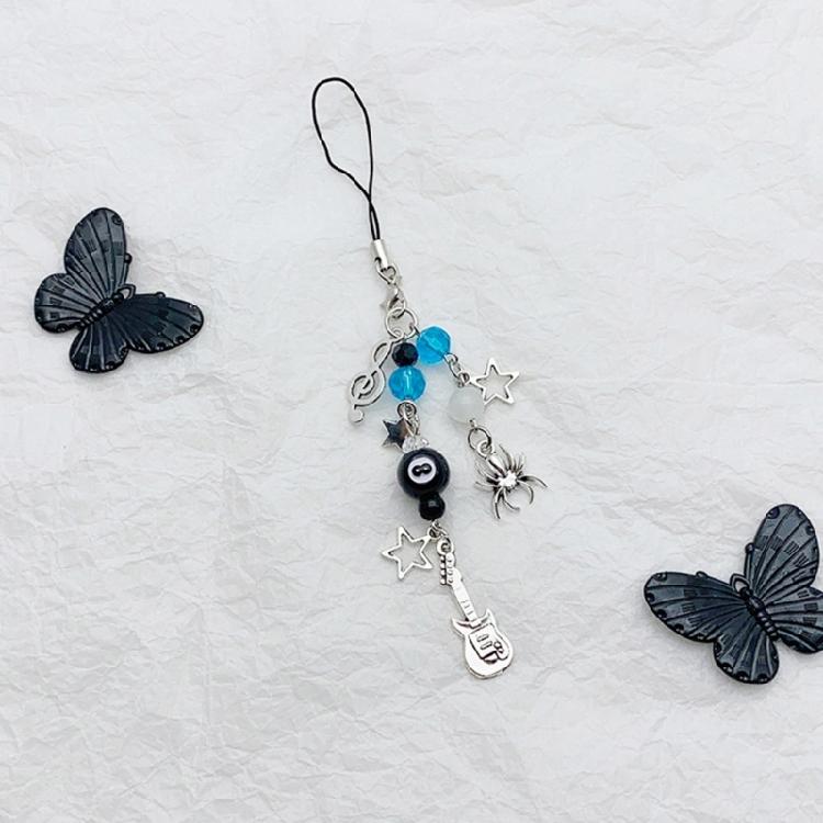 Eye Catching Phone Pendant Star Keychain Phone Charm Keyringfor Women and Girls