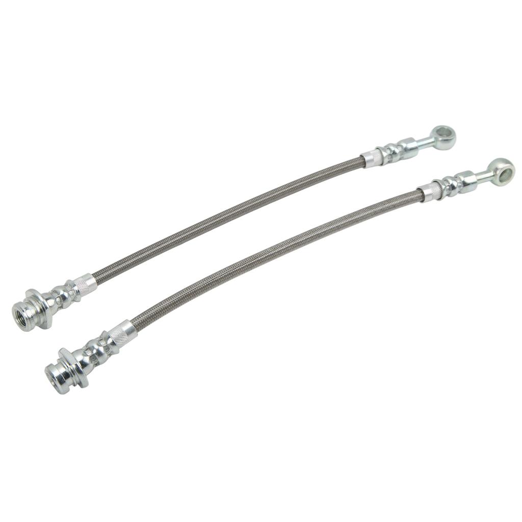 Stainless Steel Rough Rear Extended Brake Lines Replacement for Nissan Patrol GQ Y60 1988?1997