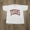 Vintage Texas Russell Athletic Mens College Graphic Unisex T-shirt 90s