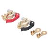 Quick Disconnect Battery Terminal Clamp Shut Off Connectors with Lug for 12V 6V 24V Boat Race Car
