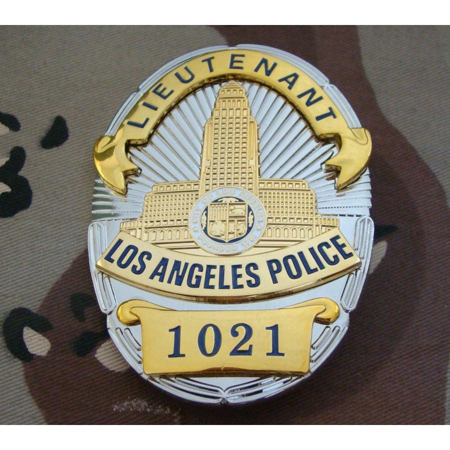 Los Angeles/LAPD metallmerke, ren kobber