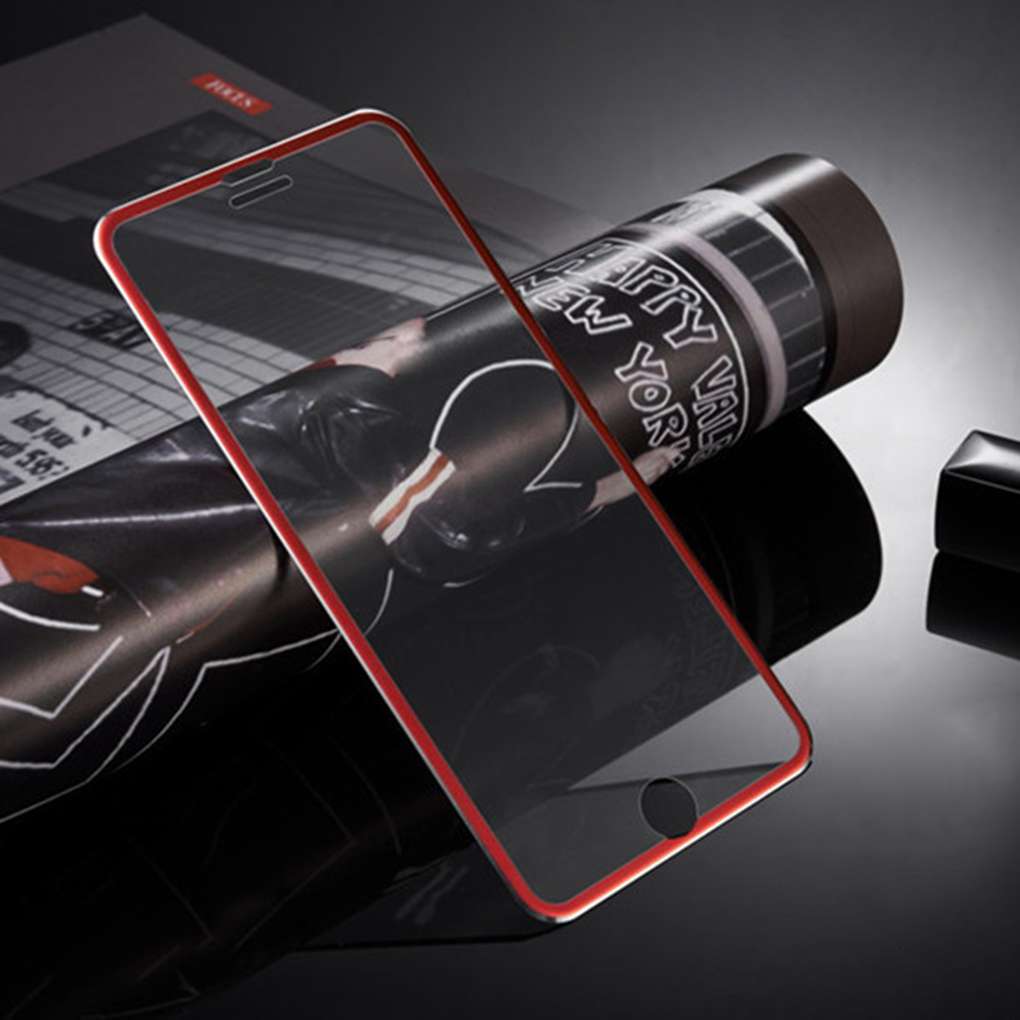 3D Curved Full Cover Tempered Glass Titanium Alloy Edge Film Screen for 6/6S/6 plus/6S Plus/7/7 Plus/8/8 Plus