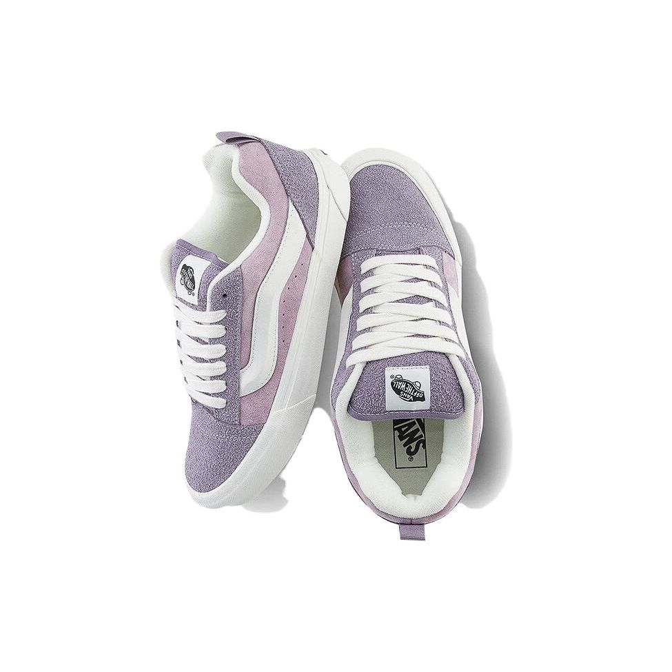 Vans Knu-Skool Hairy Suede - Grey Ridge Unisex Sneakers Purple VN0009QCNKE