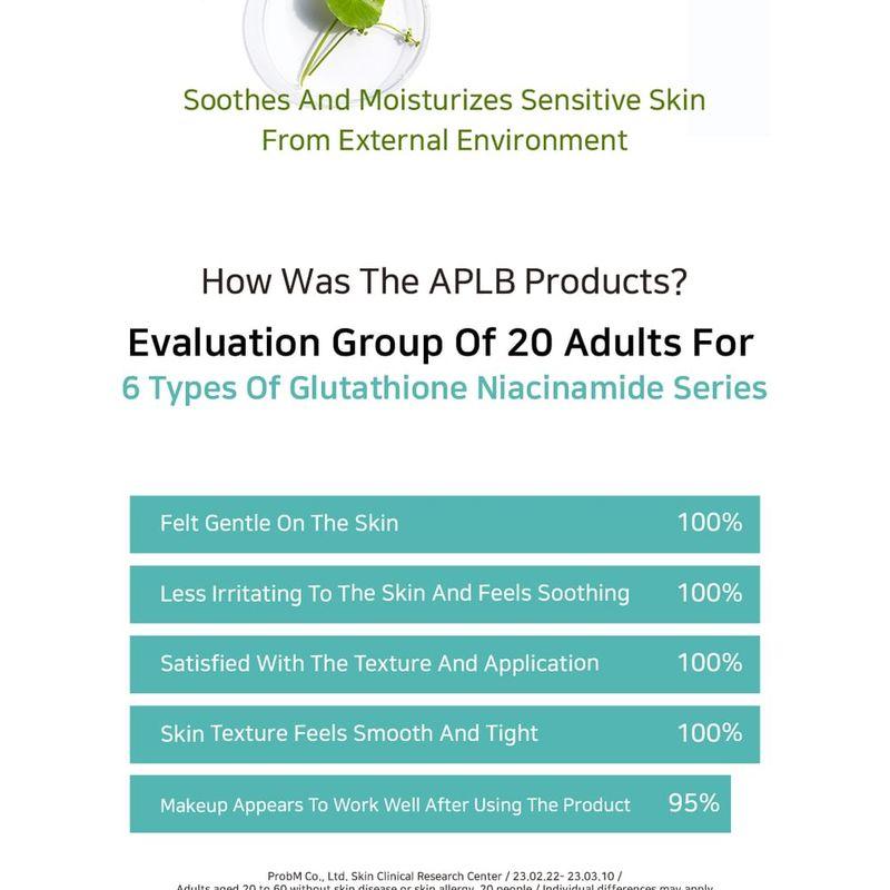 APLB Glutathion Niacinamid Haut 4 Arten Beutel-Set