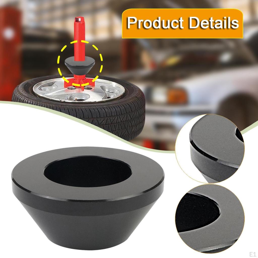 Manual Tire Changer Centering Cone Aluminum Alloy for Replaces Sturdy Wheel Balancer Hold Down