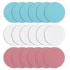20PCS 10cm/3.93in Bathroom Slip Transparent Non-Slip Tape Anti-Slip Strips Shower Stickers Round Shaped Antiskid Sticker