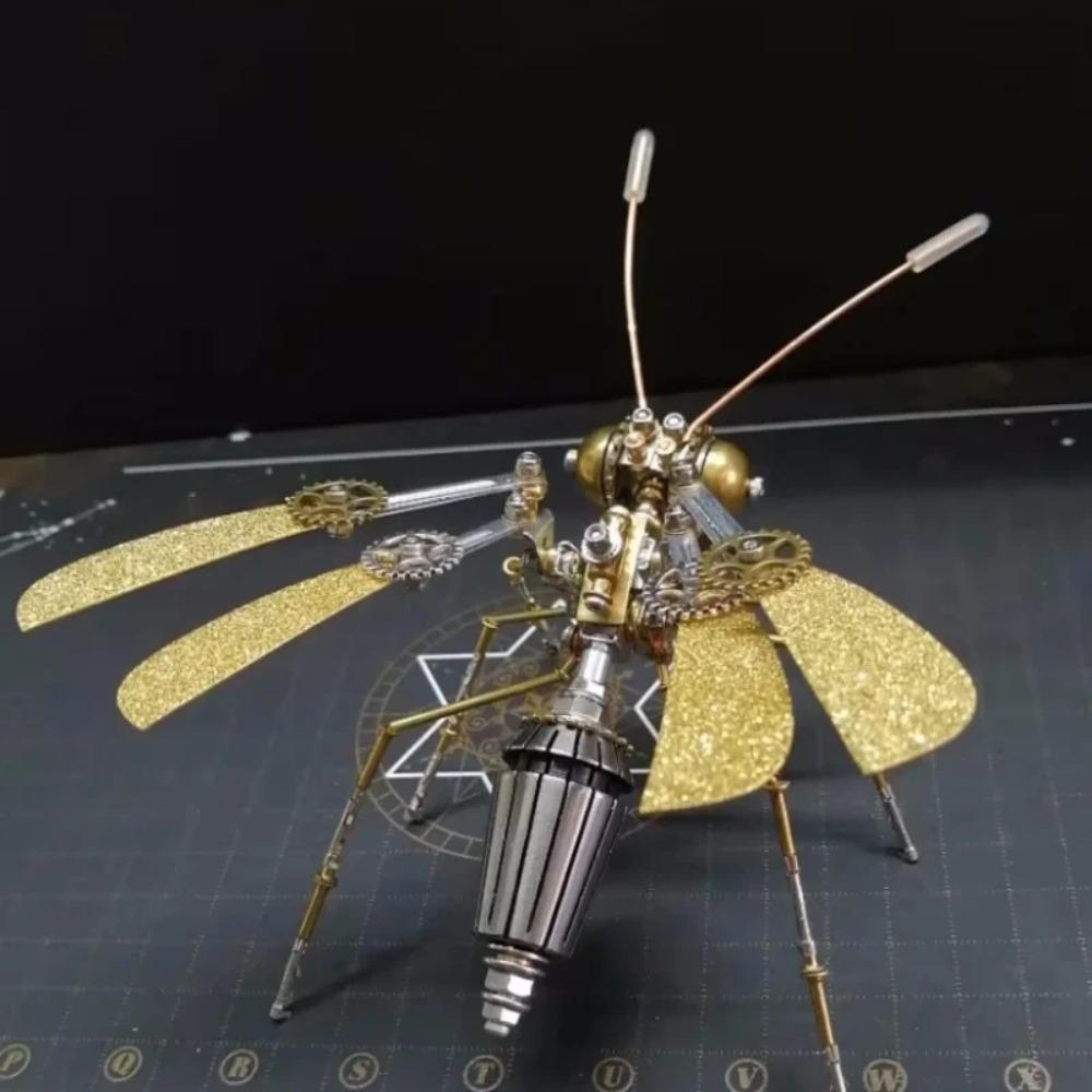 DIY 3D-Puzzle Biene Steampunk Mechanische Insekten Metallmontage Spinne / Skorpion / Ameise Modellbausätze Ornamente Modelle zum Zusammenbauen Spielzeug