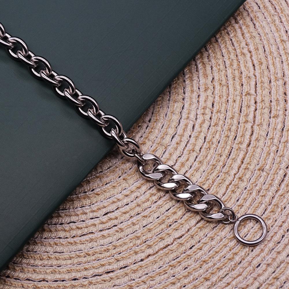 IMI Korean Style Chunky Chain Bracelet - Hip Hop Titanium Steel Jewelry YL623