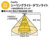 Panasonic LED Ceiling Light with Human Sensor Equipped with Nanoe 100 Type Warm White LGBC55011LE1