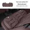 sax43Car Seat Soft Velvet Cushion Plush Non-slip Cover Front Rear Seat Cover For Volkswagen VW Golf 4 6 7 GTI Tiguan Passat B5 B7 MK5