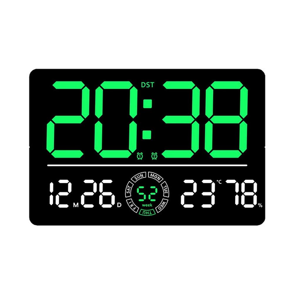 

A Must Have Modern Decor Item This LED Digital Wall Clock Combines Style And Functionality With Its Comprehensive Display